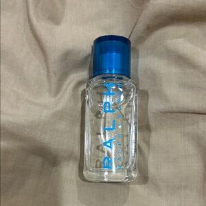 Ralph Lauren Clear Glass Bottle with Blue Cap